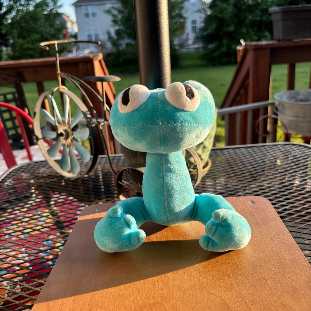 Rainbow Friends Series 2 Cyan 7” Plush